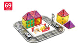69 Piece Road Magnetic Tile Set