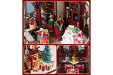 DIY Miniature Christmas Lodge Kit with Music Box