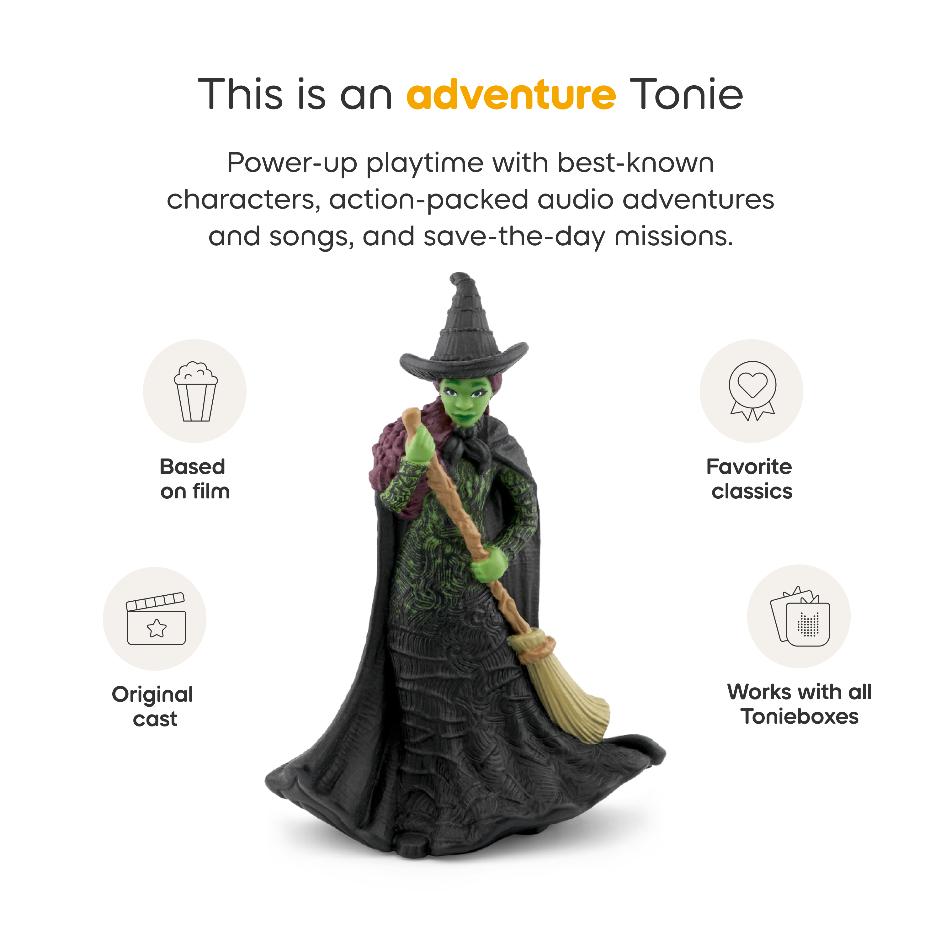 tonies: Wicked - Elphaba Tonie Audio Character