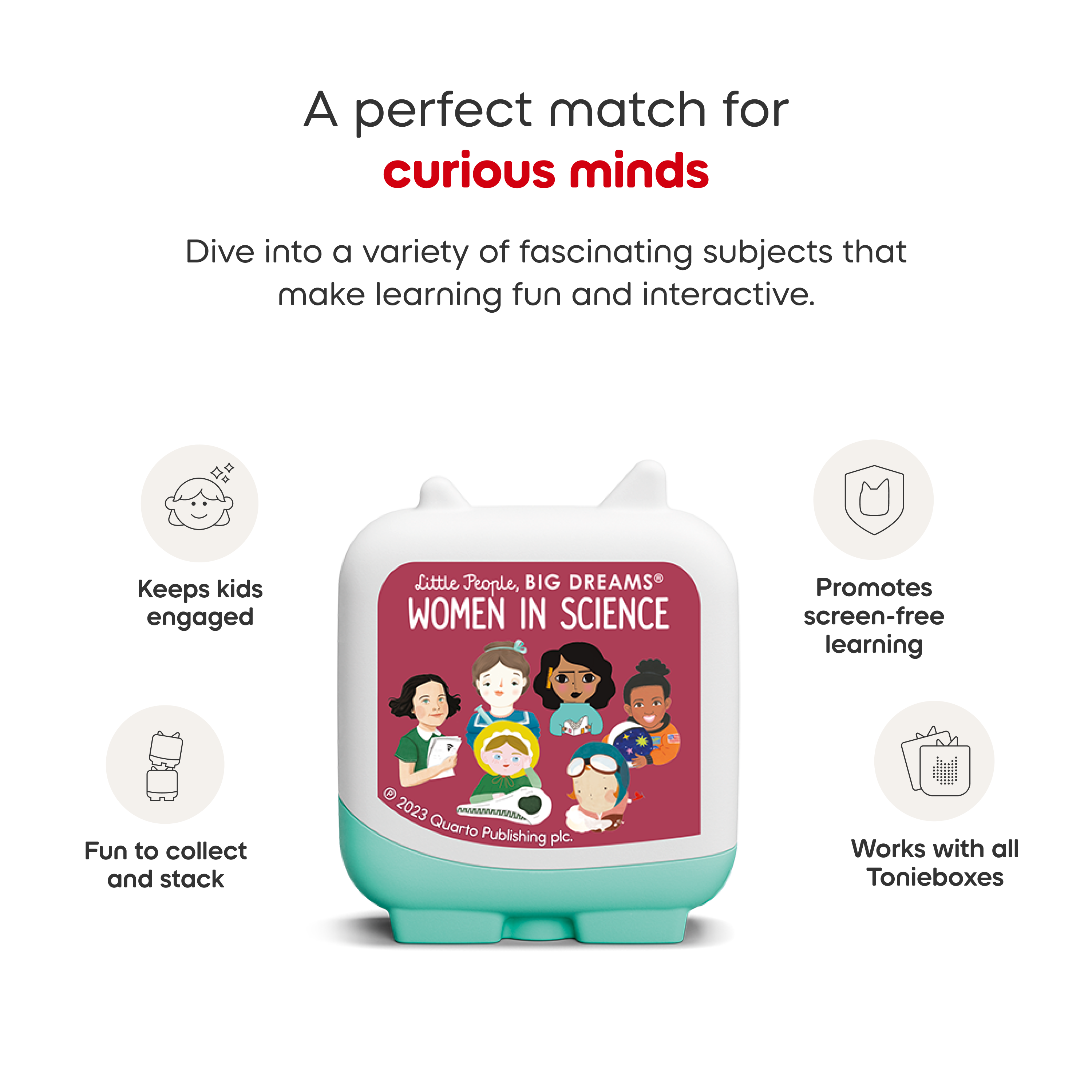 tonies: Little People Big Dreams - Women in Science Clever Tonie